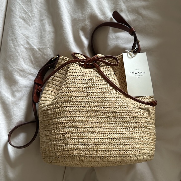 SOLD NEW Sezane Farro Bag - Picture 5 of 5
